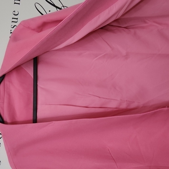 New Pink Blazer With Pockets 2XL Career Formal Y2k Blokecore - Picture 7 of 10